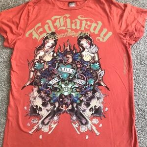 Men’s Ed Hardy t-shirt.  Size Large